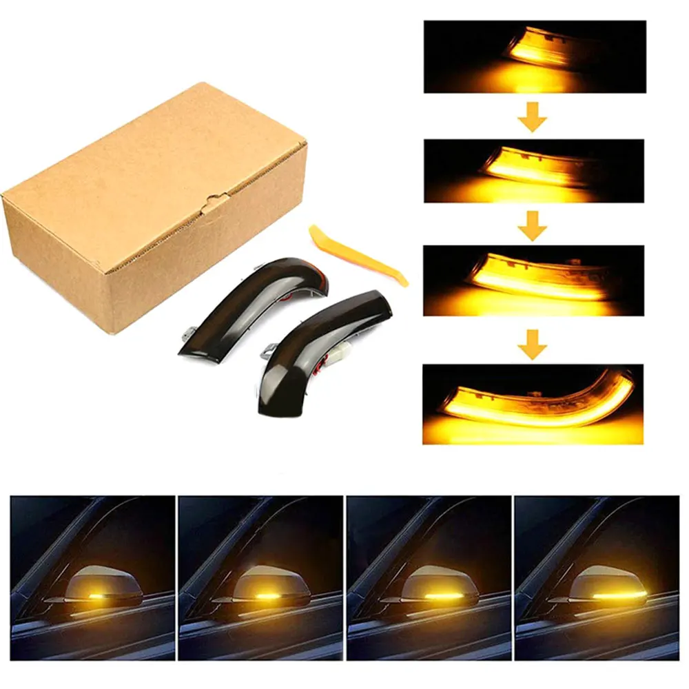 

1 Pair LED Rearview Mirror Indicator Flowing Blinker Turn Signal Light For Passat B6 GOLF 5 Jetta MK5 Passat B5.5 GTI V Sharan