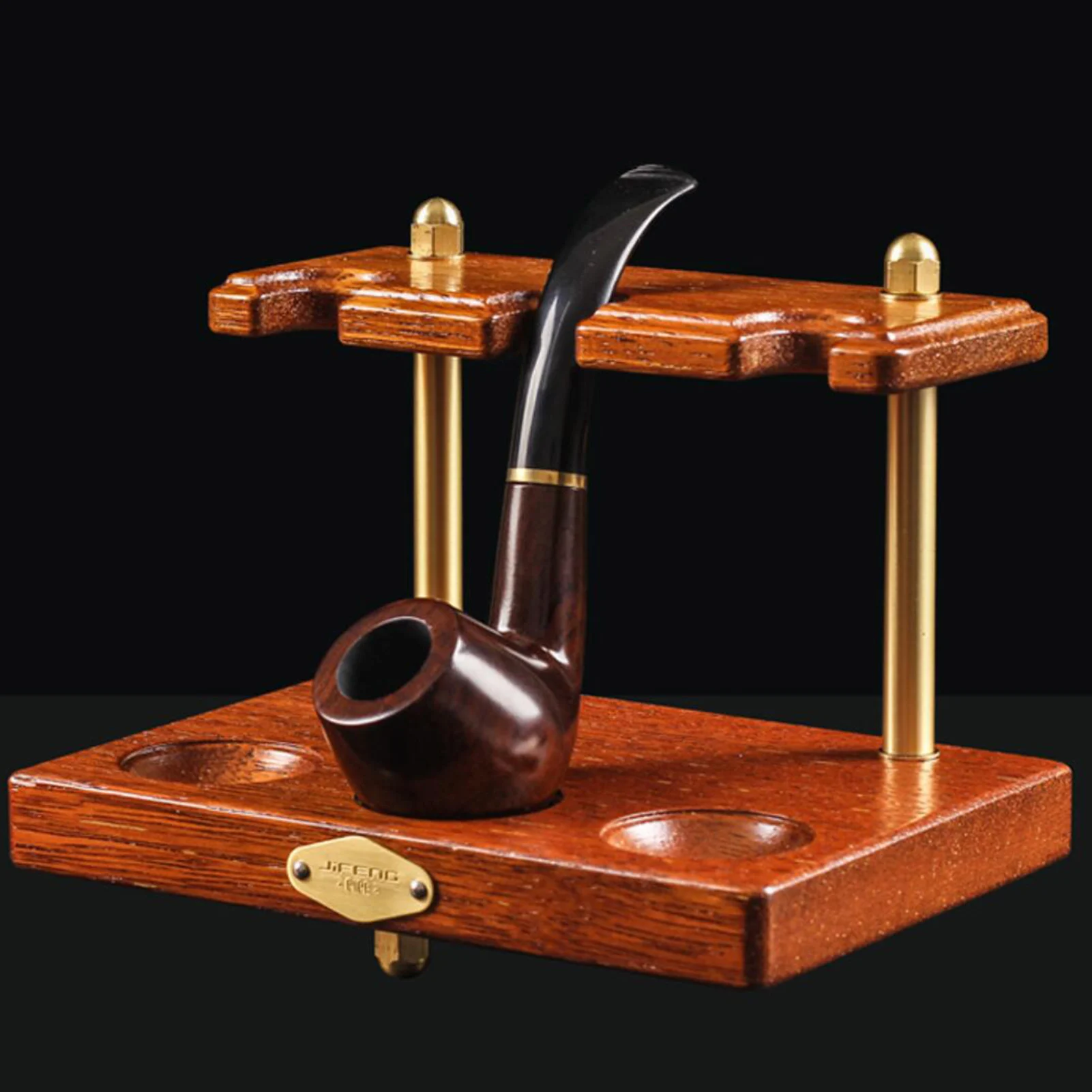 

Handmade Solid Wood Portable Foldable Pipe Rack, Pipe Rack/pipe Tool Accessories Exquisite Gifts