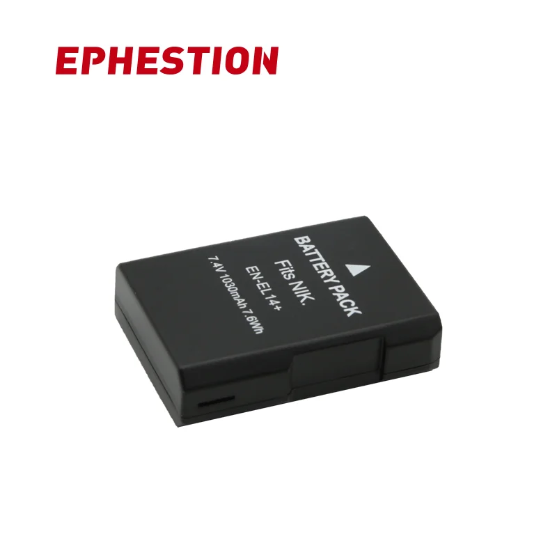 EPHESTION EN-EL14 + RU EL14 Батарея для Nikon P7800 P7700 P7100 P7000 D5500 D5300 D5200 D3200 D3300 D5100 L15 | Электроника