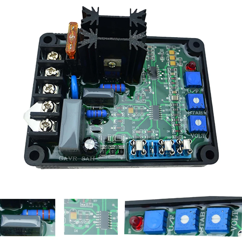 GAVR 8A AVR Электрический модуль защиты частоты генератор Запчасти стабилизатор