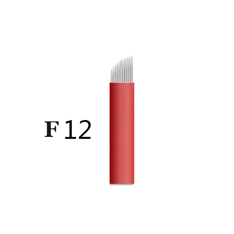 Иглы для перманентного макияжа одноразовые иглы ручные лезвия бровей 7/9/12/14/16/18/21 |