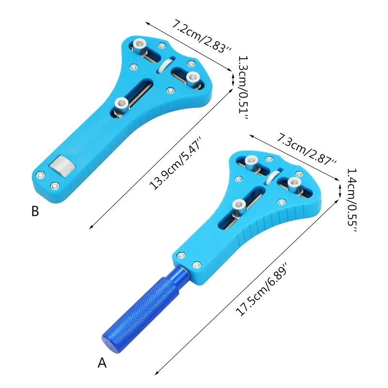 

Adjustable Three-Jaw Remover High Quality Watch Back Case Opener Battery Replacement Back Cover Opening Table Repair