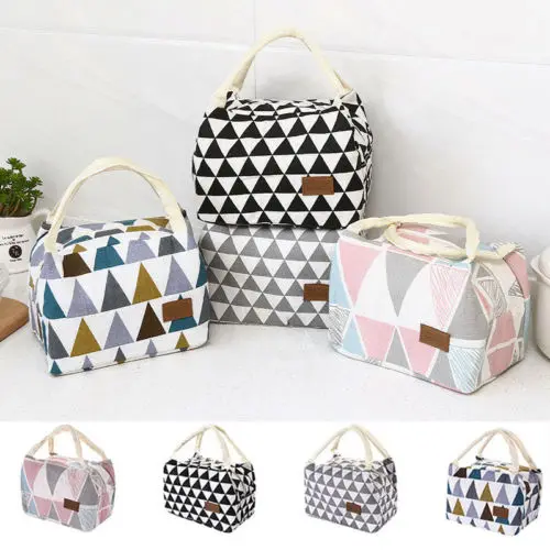 

New Cute Women Ladies Girls Kids Portable Insulated Lunch Bag Box Picnic Tote Cooler