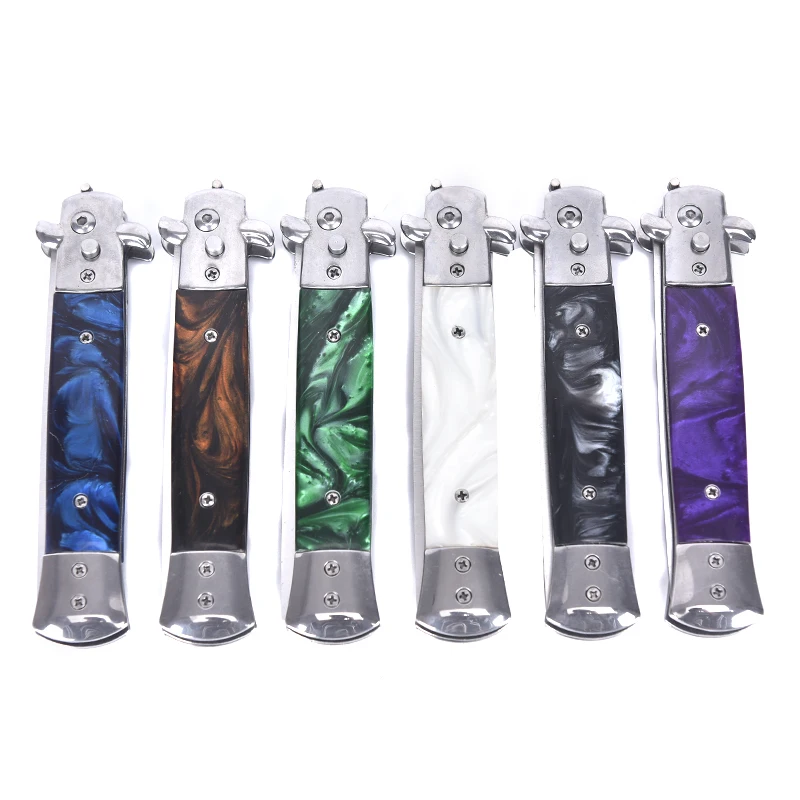 Новинка 1 шт. складной автоматический триммер для волос из нержавеющей стали