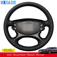 customize diy genuine leather car steering wheel cover for mercedes benz e class w211 e230 e280 e car interior