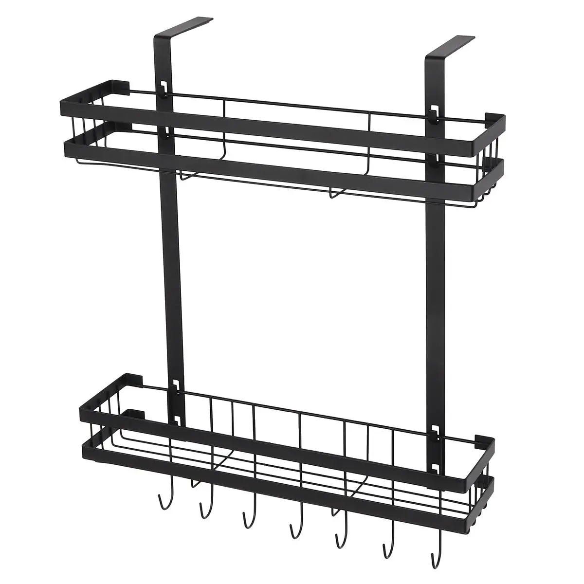 

Multifunctional Refrigerator Plastic Hanger Side Wall Storage Rack Side Kitchen Spice Wall-mounted Rack