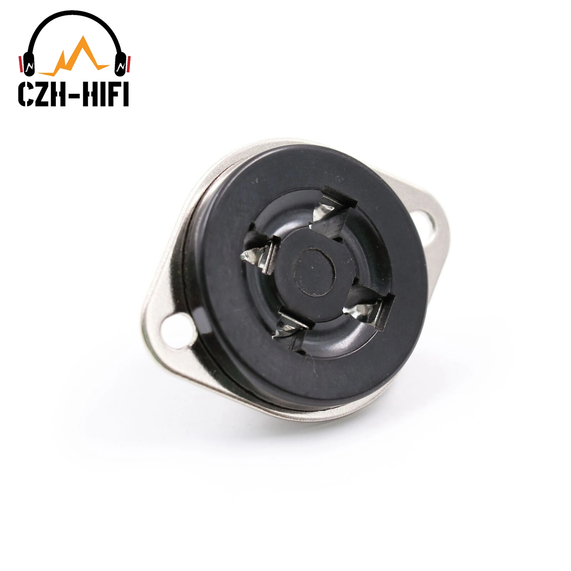 Фото 1PC 4in Tube Socket Bakelite Valve Base For 300B 811 45 50 71A 2A3 Electronic Vintage Tube Amplifier Audio DIY HiFi №5