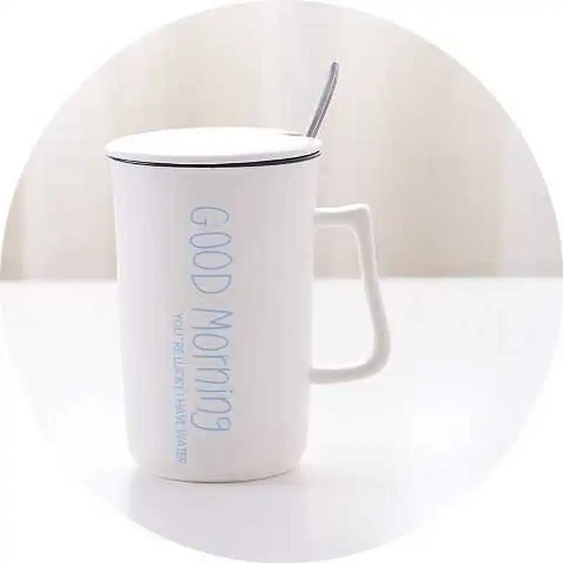 Креативная английская керамическая чашка кружка крышка для чашки кофейная