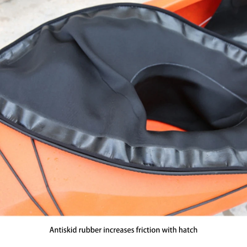 

Kayak Spray Skirt Universal Hatch Skirt Cover with 150cm Rowing Boats Lanyard Fishing Rod Kayak Accessories