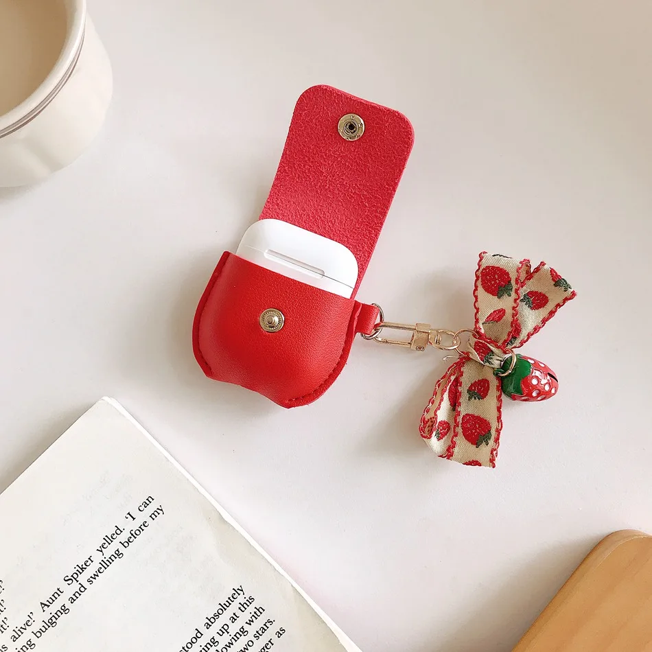 Чехол для наушников для Apple Airpods 2, чехол, кожаный защитный чехол для Apple Air Pods, наушники, роскошная коробка, наушники, аксессуары, сумки