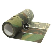5m stealth tape wrap self adhesive hunting shooting army camo waterproof camouflage outdoor durable non woven camping ribbon new