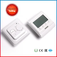 lcd programmable floor heating thermostat temperature regulator controller 16a 230v air manual mechanical floor heating room