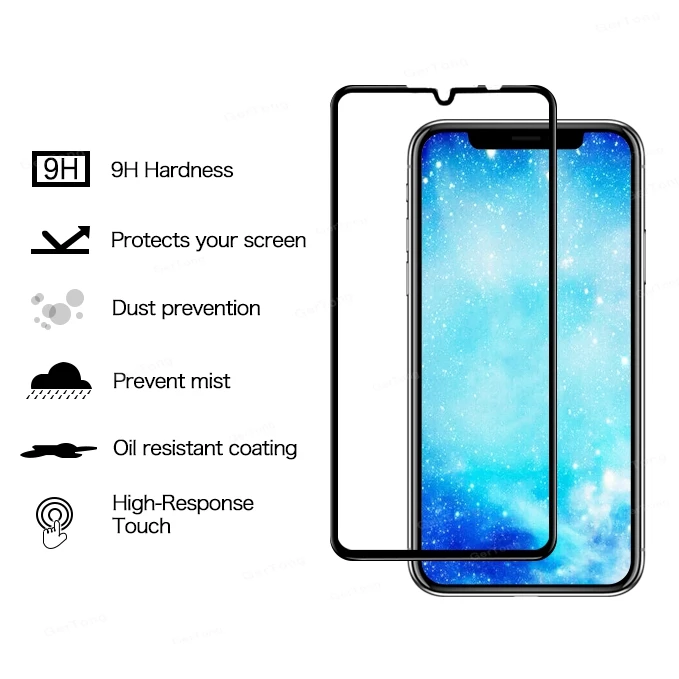 Для Xiaomi Redmi Note 8 полное покрытие закаленное стекло для 7 Pro 7A Note8 защита экрана