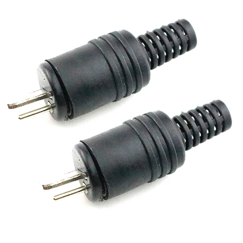 2 PIN 2 шт. мощность сигнала 2 pin Черный DIN разъем динамик и HiFi винт соединителя Терминалы Разъем адаптеры аксессуары аудио - Цвет: 2 PIN