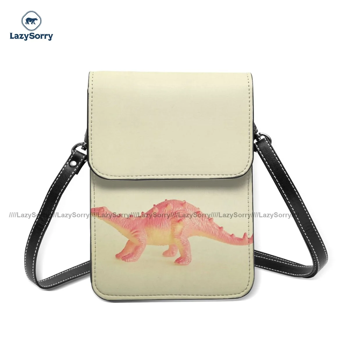 

Dinosaur Shoulder Bag Retro Leather Travel Mobile Phone Bag Female Gift Bags