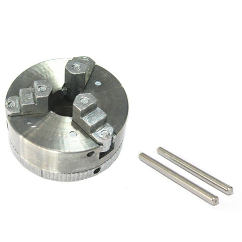 2 inch 50Mm Self Centering Lathe Chuck Three Jaw Clamping for Mini with Two Lock Rods M12Mm Threaded |
