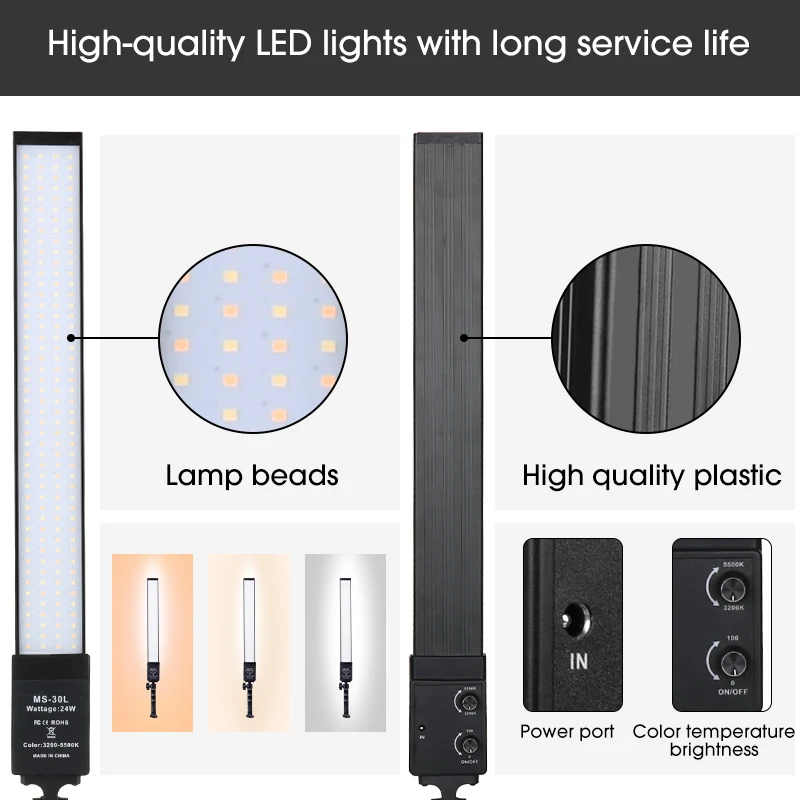 Набор для освещения фотосъемки Synzzur 2 шт. светодиодсветильник лампа с