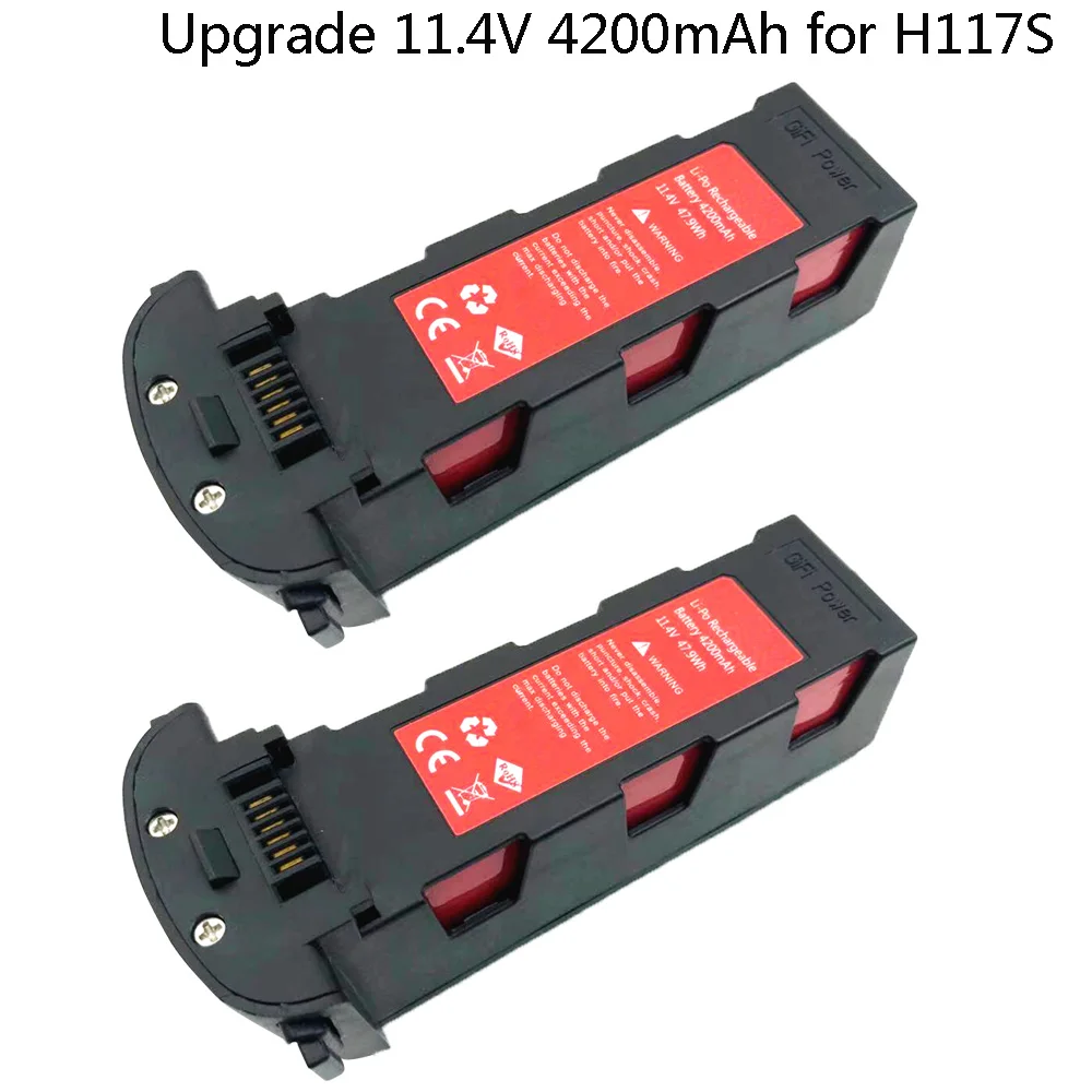2 шт. запасные части для Hubsan ZINO 11 4 в 4200 мАч в|Детали и аксессуары| |