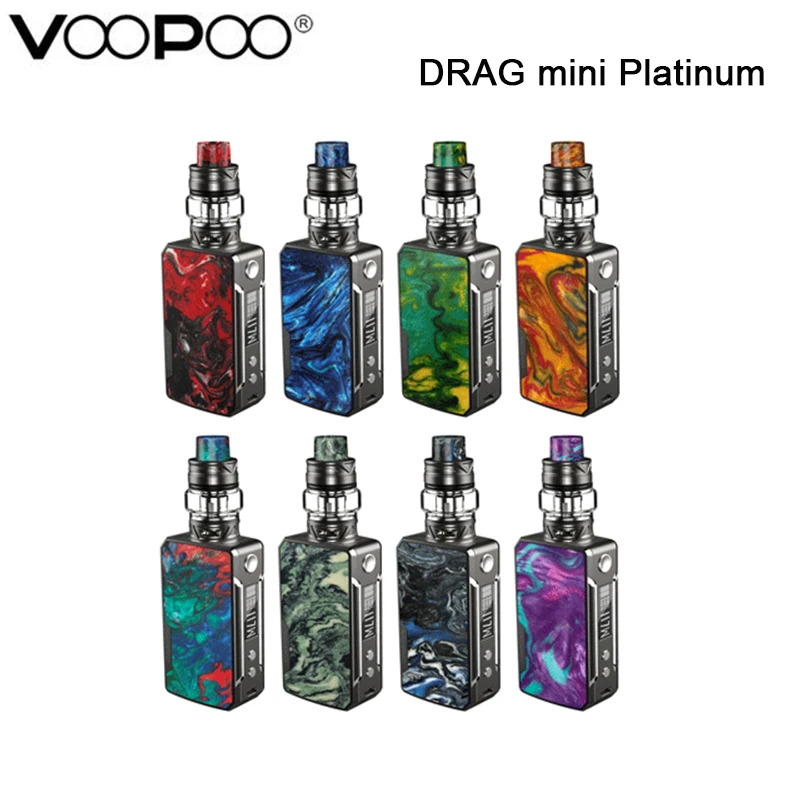Оригинальный комплект из платины VOOPOO DRAG mini вейп с баком UFORCE T2 4400 мАч электронная