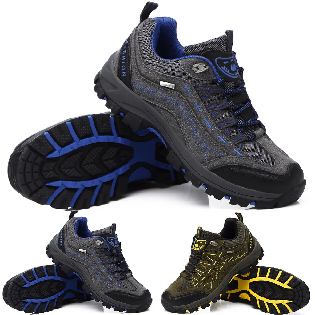 Новинка Осень зима мужские уличные вязанные кеды из легкой сетчатой ткани