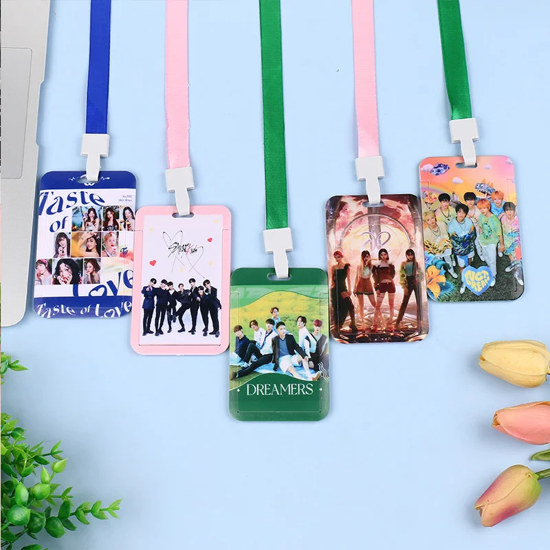 

Kpop Enhypes Straykids Bangtan Boys Nct Twice Txt Lost Children New Album Id Holder Credit Card Bus Card Case Met Lanyard