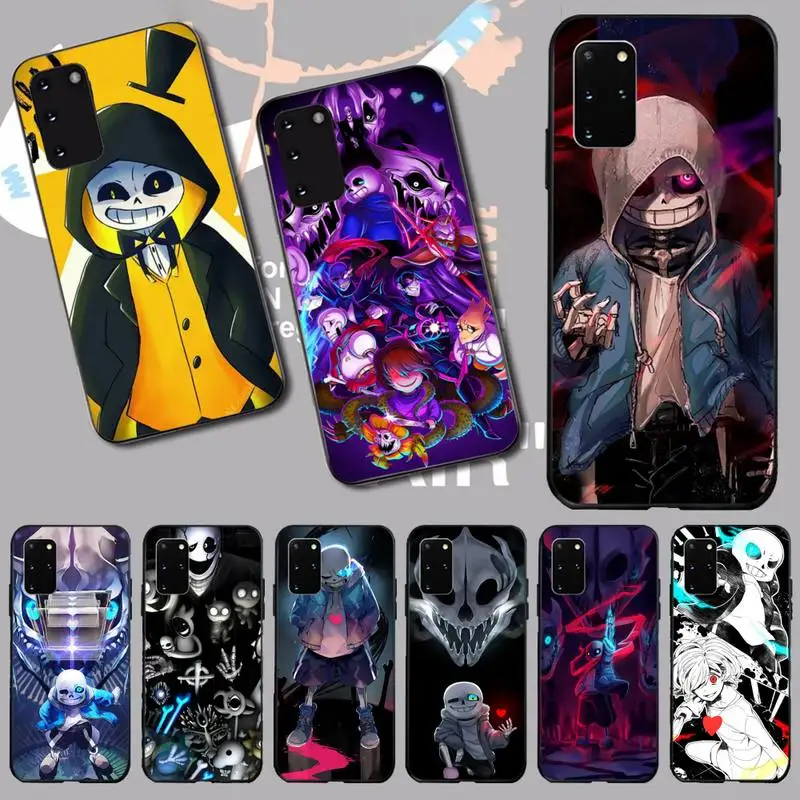 CUTEWANAN видеоигра Undertale шикарный милый чехол для телефона Samsung S20 plus Ultra S6 S7 edge S8 S9 S10 5G
