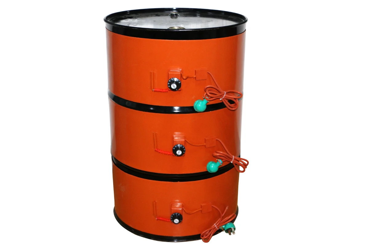 Металлический цилиндр с силиконовой лентой 55 галлонов 1000 Вт 240 В | Дом и сад
