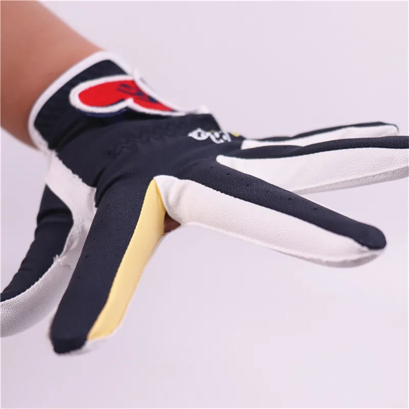 Новые перчатки для гольфа с вышивкой Love занятий спортом на открытом воздухе