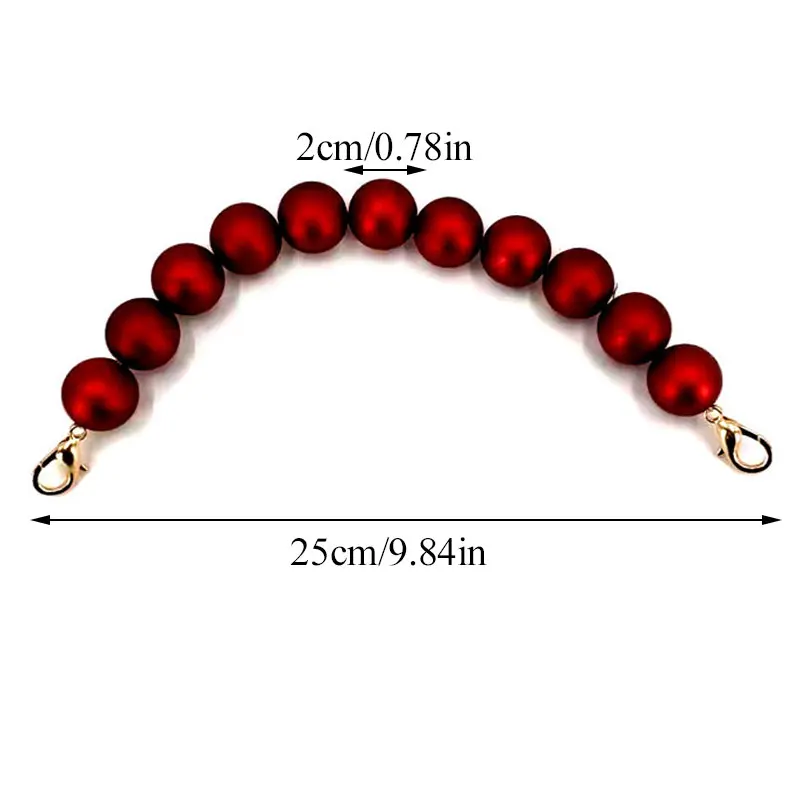 Милый новый жемчужный ремешок для сумки аксессуары кошелек с ручками и цепочкой