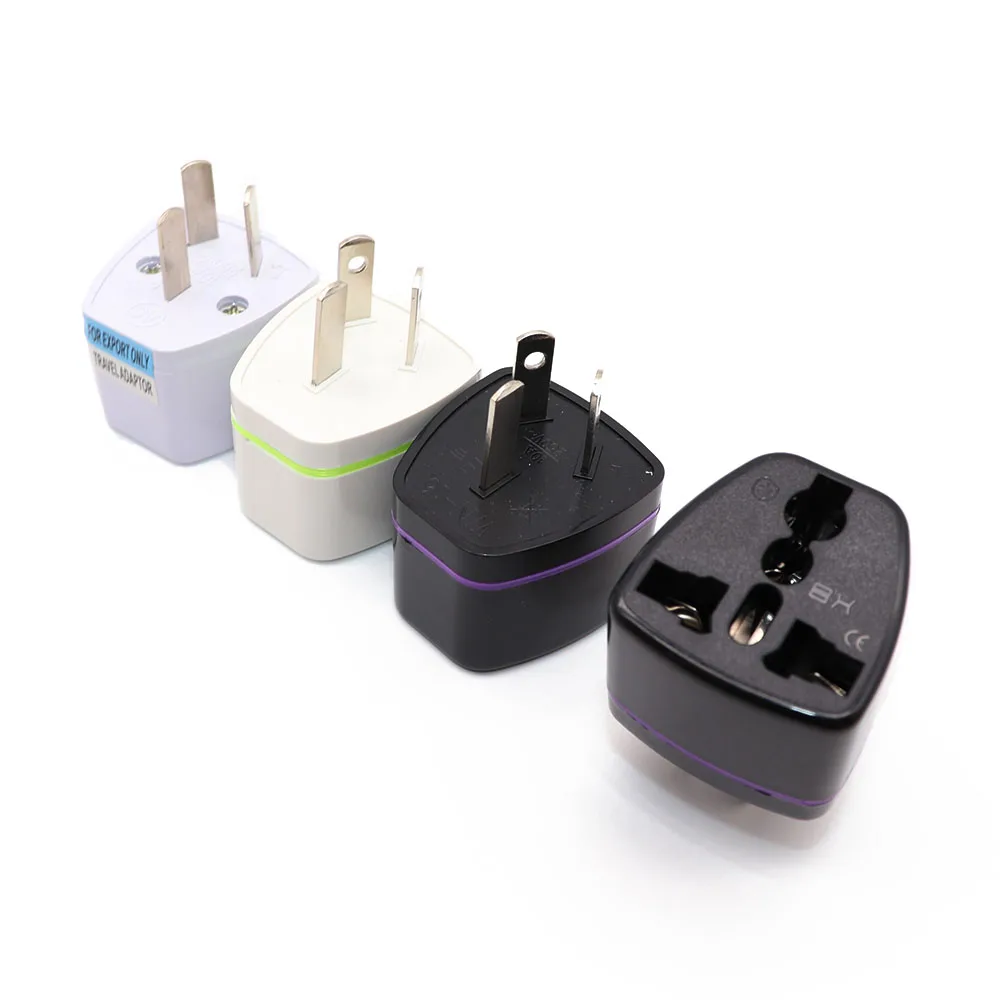 Новый универсальный адаптер питания дорожный 3 pin конвертер AU США Великобритания