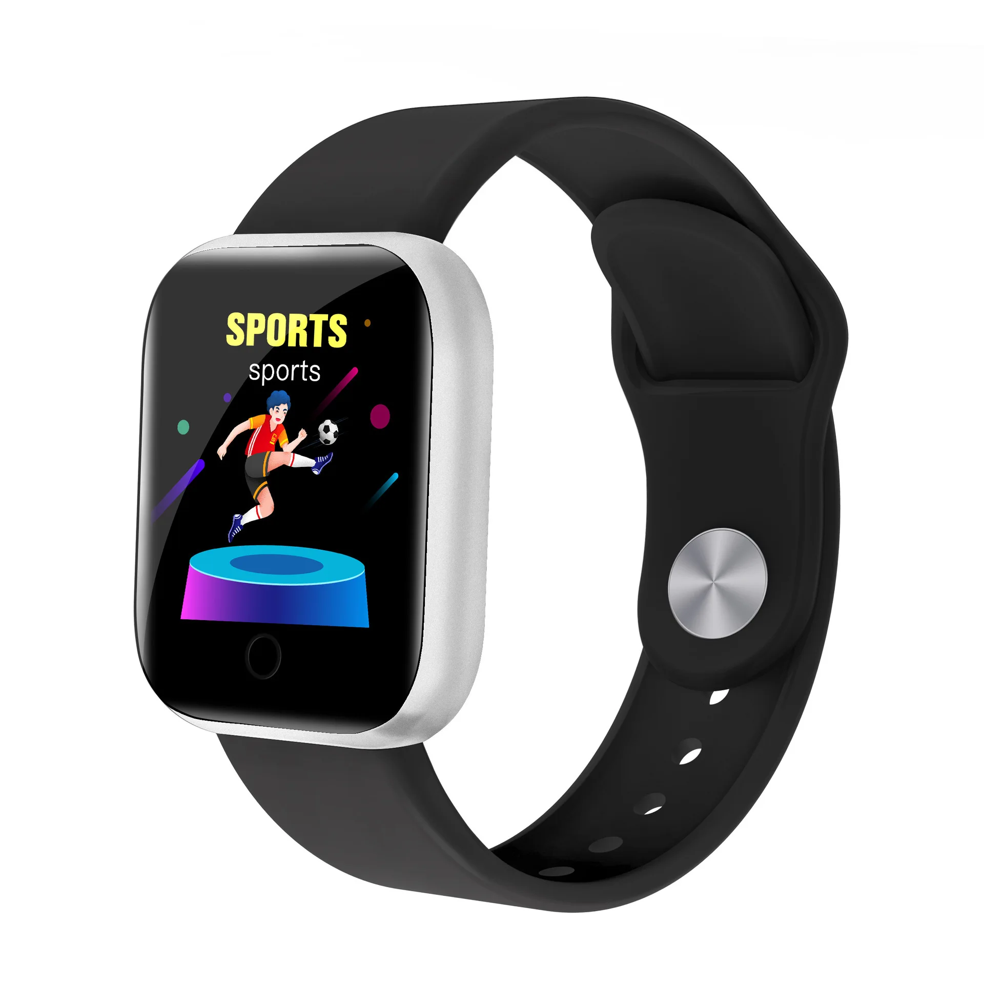

D20 Color Screen Waterproof Smart Bracelet Health Blood Pressure Heart Rate Sleep Monitoring Bluetooth Sports Bracelet
