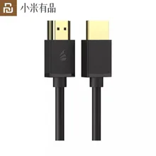 Durable Youpin HAGiBiS HDMI Cable Support 4K HD Adapters & Converters Office Electronics For Video Xbox PS4 PC Laptop Projector