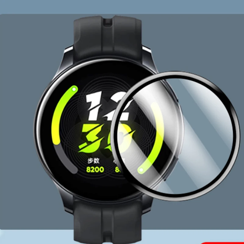 3D изогнутая полностью мягкая защитная пленка для смарт-часов защита Realme T1 экрана