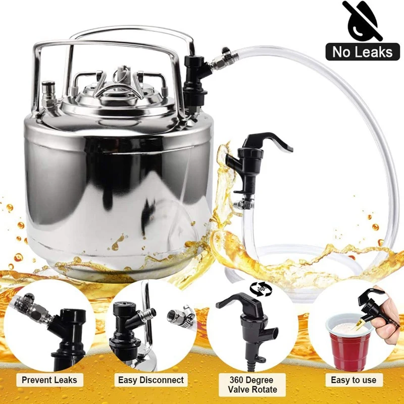 5 футов пивной шланг с прозрачным шариком|Пивоварение| |