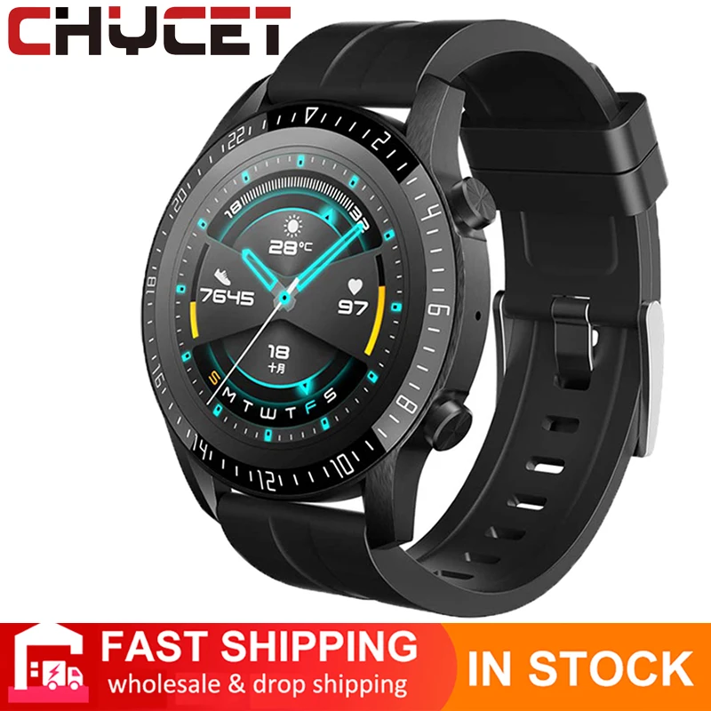 

CHYCET 2021 Dial Call Smart Watch Men Smartwatch Women Sport Fitness Tracker Sleep Heart Rate Monitor Watches for IOS Android
