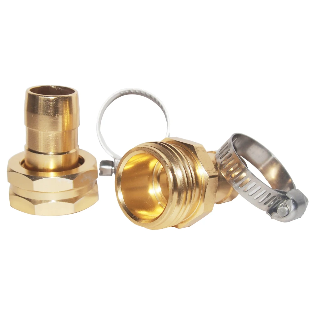 Соединитель для садового шланга 3/4 дюйма с резьбой стандарта США|Соединители