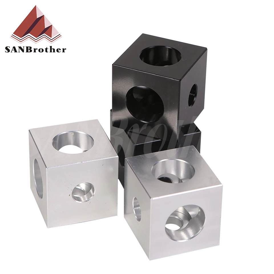 

3D Printer Opensource V slot Three Corner Cube Corner Prism Connector Adjustable Wheel Bracket 1pcs