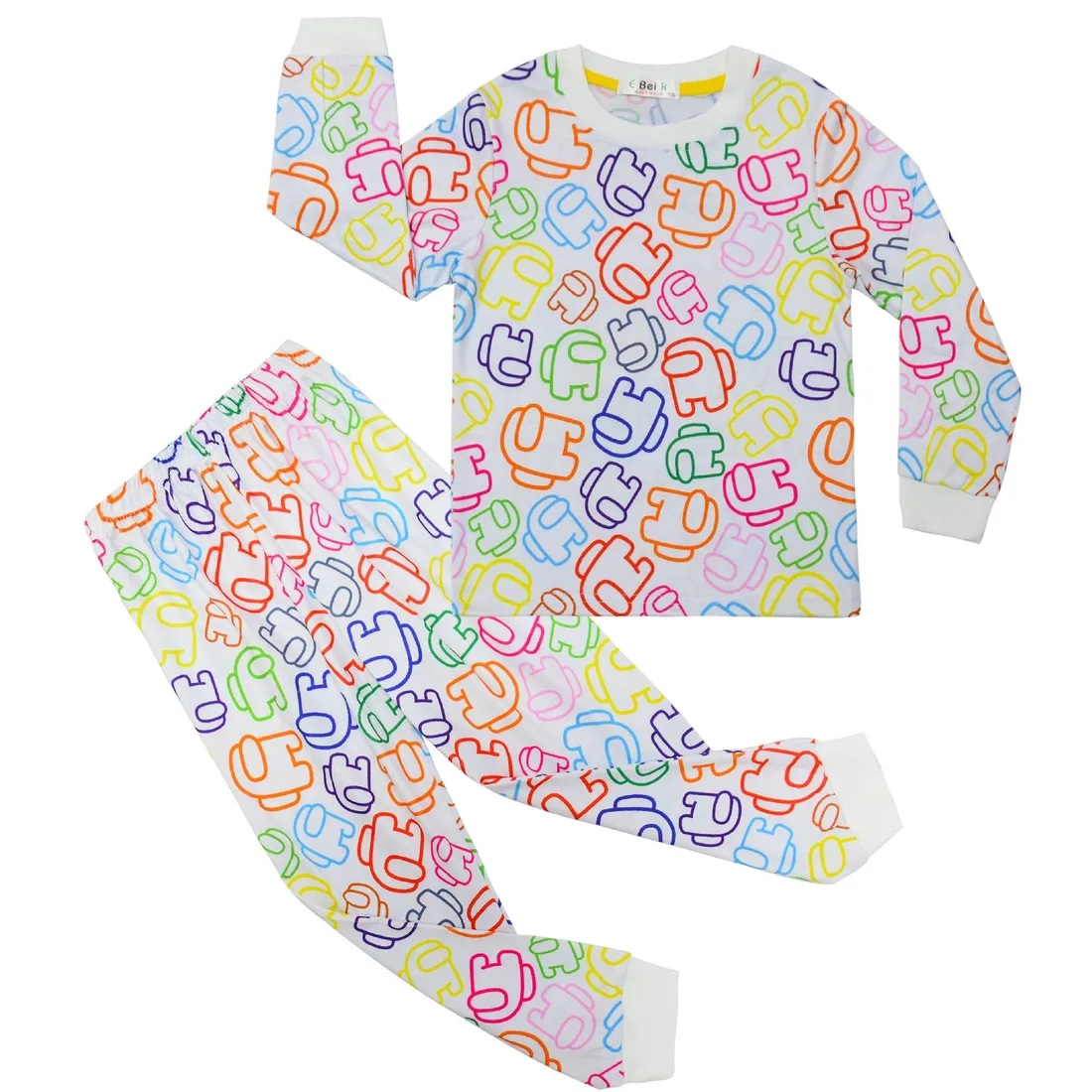 Домашняя одежда для мальчиков комплект нижнего белья мультяшная брюки с