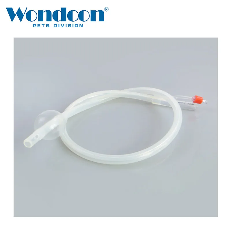 Медицинский силиконовый смывочный катетер Wondcon с шариком|Хирургические