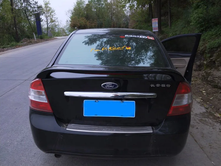 Спойлер для Ford Focus 2006-2011 высококачественный спойлер из АБС-пластика заднего крыла
