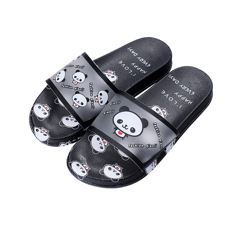 

2021 summer new cartoon slippers female cute bear home outdoor wear ladies slippers female sandals shoes slippers women bottoms
