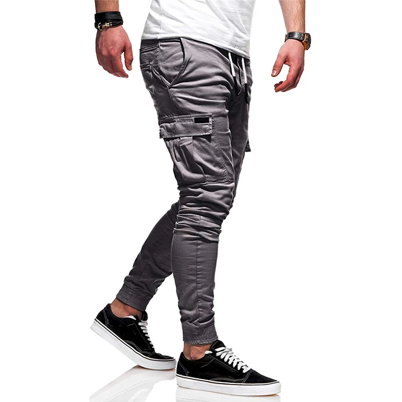 Мужские спортивные джоггеры XS-4XL брюки для бега и фитнеса повседневные |