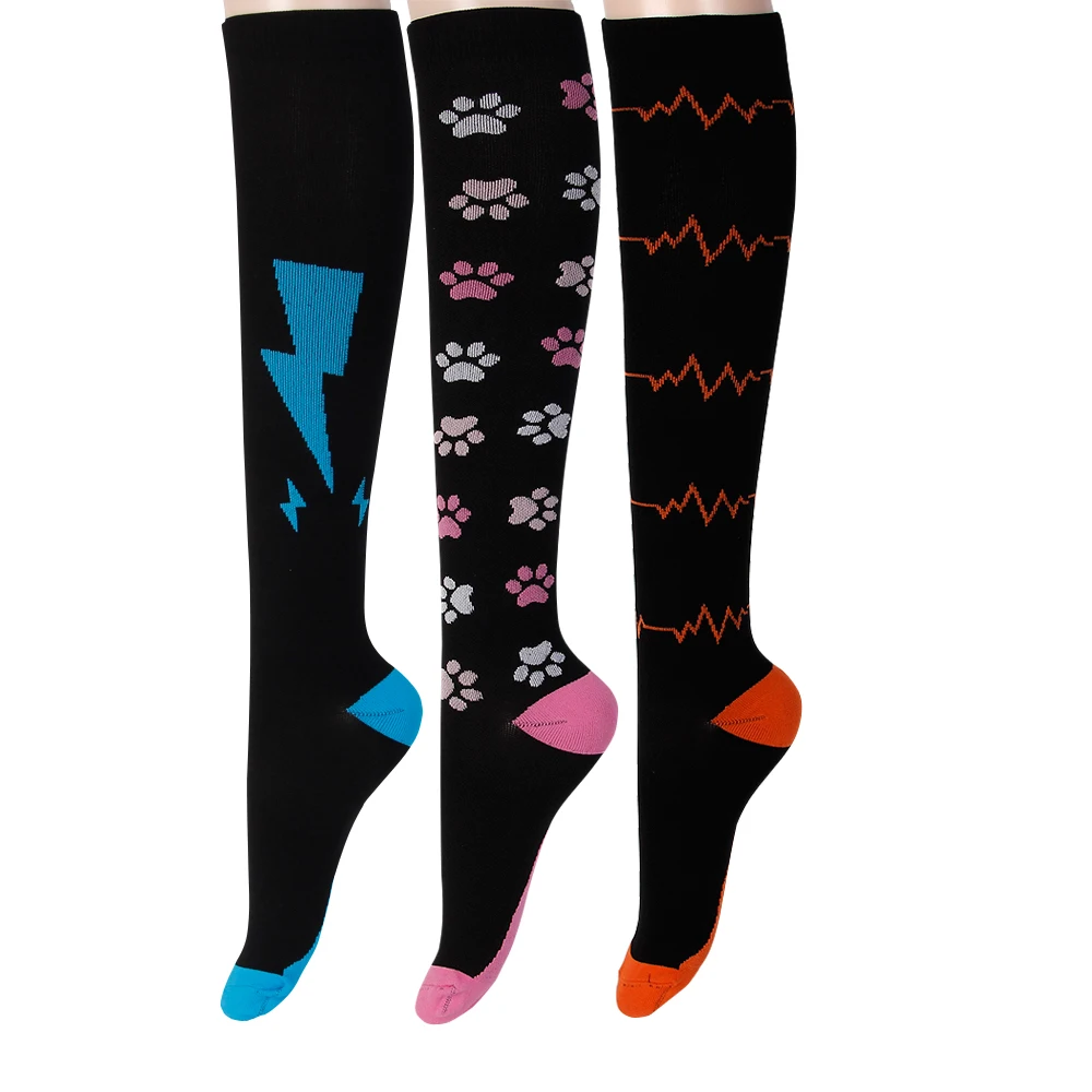 Дэвид Энджи мужские женские ноги шеврон электрокардиограмма носки с молнией