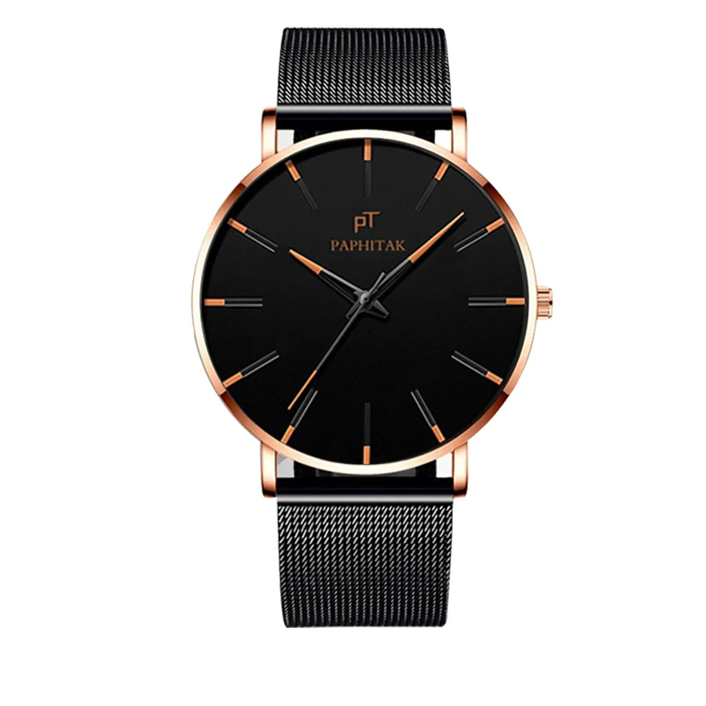 Модные женские часы простые креативные черные серебряные нержавеющая сталь