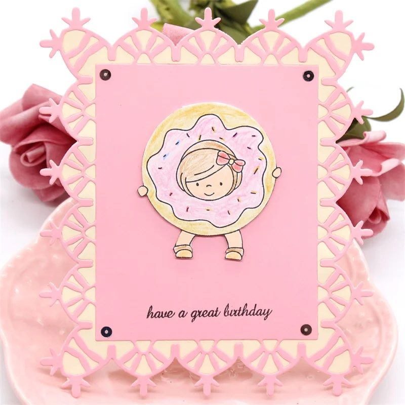 

Background Frame Metal Cutting Dies Stencils for DIY Scrapbooking/photo album Decorative Embossing DIY Paper Cards