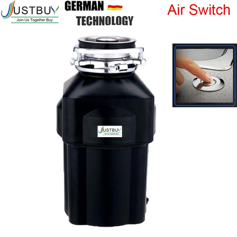 newwith air switch 8 кг со всеми частями кухонный измельчитель пищевых отходов из нержавеющей стали кухонный прибор - Цвет: newwith air switch