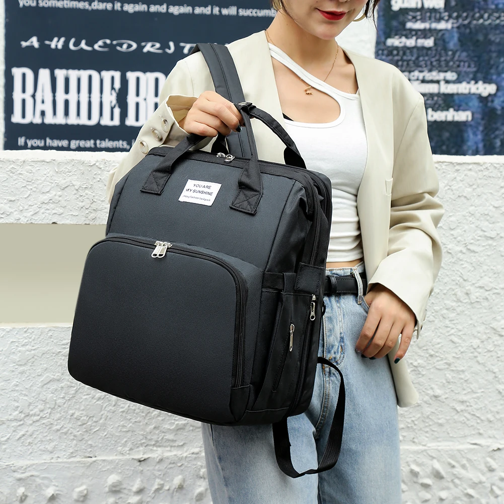 Многофункциональный рюкзак для мам вместительная водонепроницаемая сумка