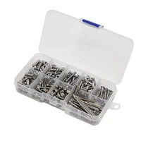 multi size stainless steel screw kit for 110 trx4 slash 2wd rtrpro remote control car repair parts