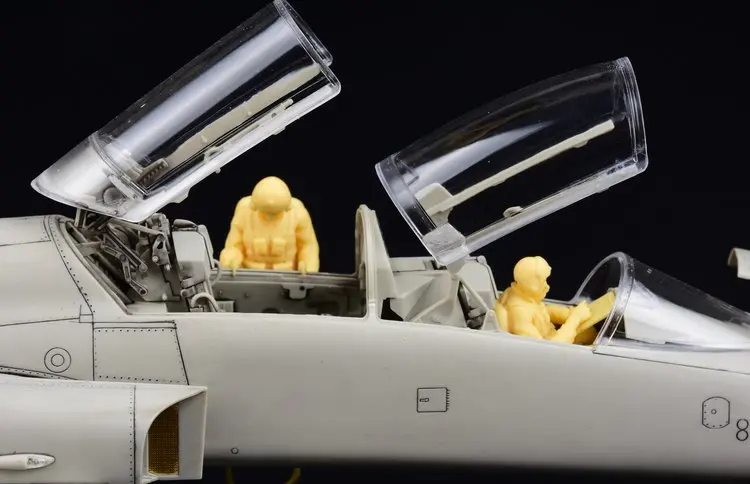 KittyHawk KH32019 1/32 F-5F Tiger II Боевой Военный Самолет демонстрация коллекционная игрушка