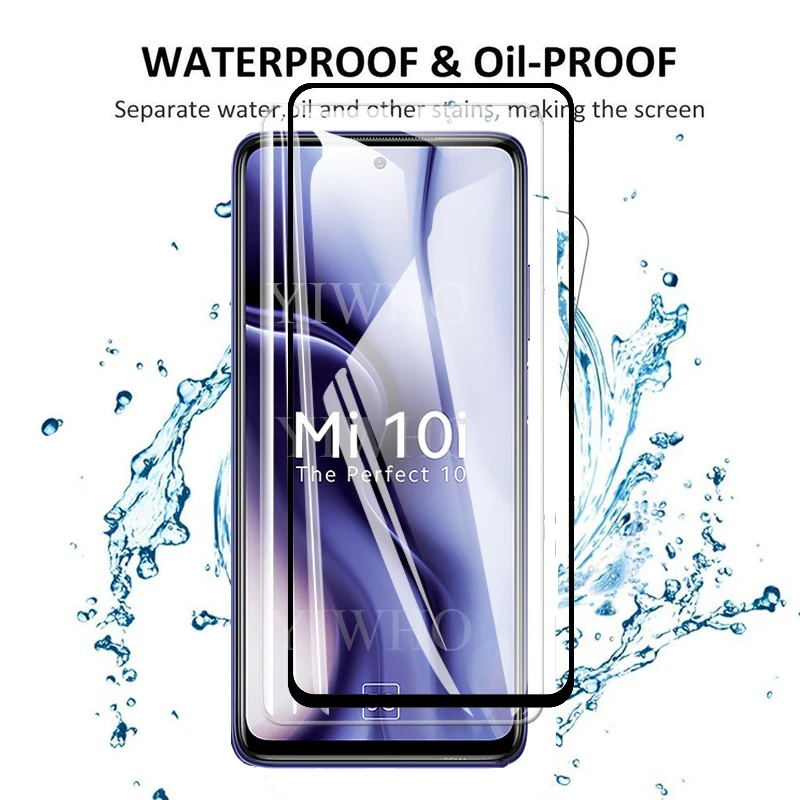 

Protective Lass for Xiaomi Mi 10i 5G Screen Protector Tempered Glass Xiao Mi 10 10T Lite Pro 5G Camera Lens Mi10i 5G Safty Film